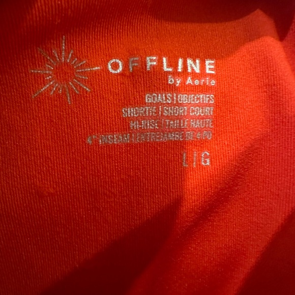 Offline Biker shorts set (Orange and Blue) - Picture 5 of 7